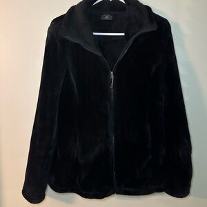 32 Degrees Black Teddy Jacket